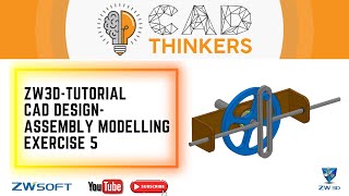 Download the video "ZW3D Tutorial - Assembly Modelling - Exercise 5"