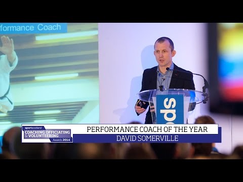 Performance Coach of the Year - DAVID SOMERVILLE