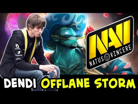 Dendi OFFLANE Storm Spirit — NaVi experiments