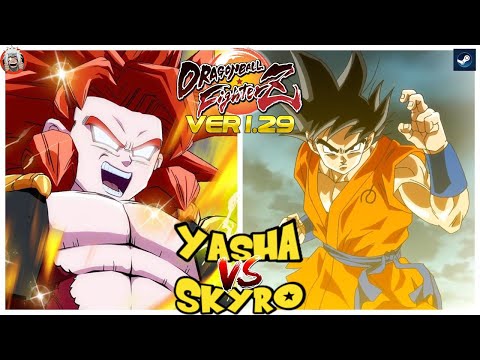 DBFZ Skyro vs Yasha - Amazing fights!  - Ver 1.29