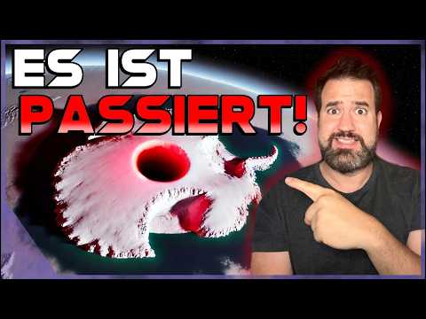 WAS PASSIERT HIER?! In der Antarktis ist ein GIGANTISCHES LOCH aufgetaucht...😨