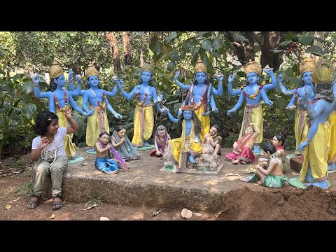 Bhai Ka Birthday | Blessings of Radha Krishna at Govardhan Echo Village Wada | YR vlogs