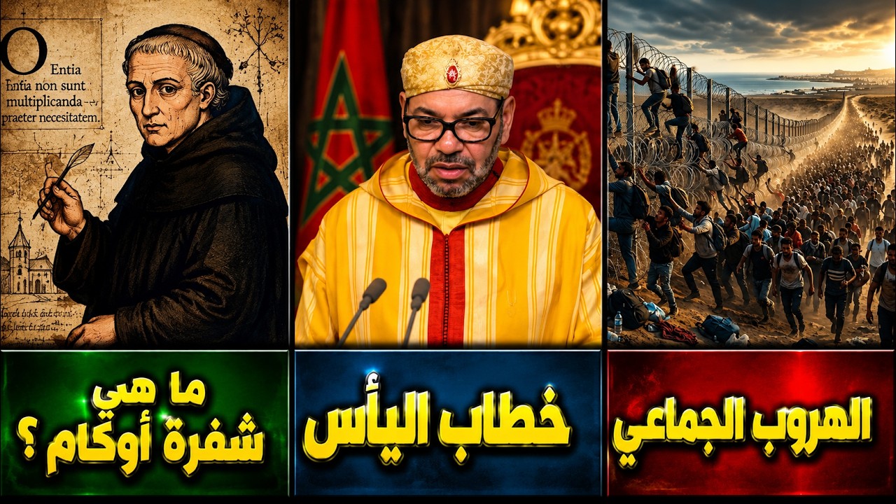 الهروب الجماعي من المغرب | أمير المؤمنين وخطاب اليأس | ما هي شفرة أوكام؟