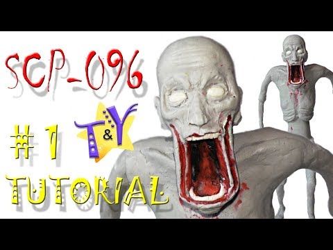 Скромник SCP 096 из пластилина Туториал 1 SCP-096 from plasticine Tutorial 1