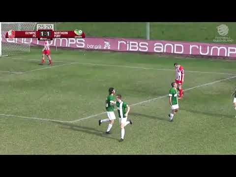 NPL QLD 2014 Round 26 - Olympic FC vs Northern Fury Highlights