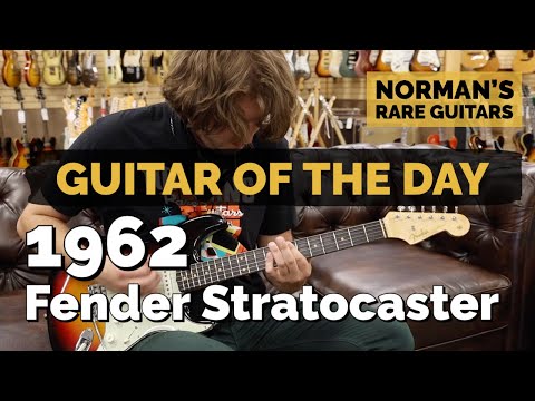Guitar of the Day: 1962 Fender Stratocaster Sunburst | Norman's Rare Guitars