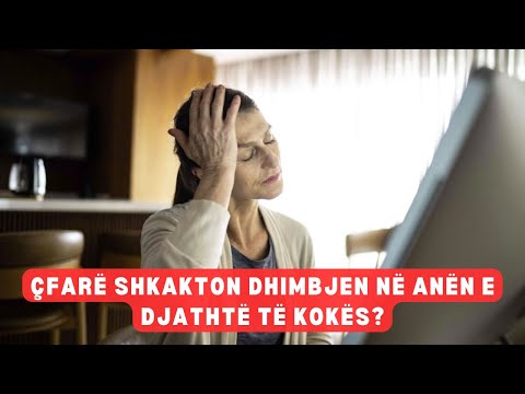 Çfarë shkakton dhimbjen në anën e djathtë të kokës? Ja çfarë fshihet pas saj