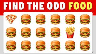 Find The Odd One Out | Food Edition 🤡