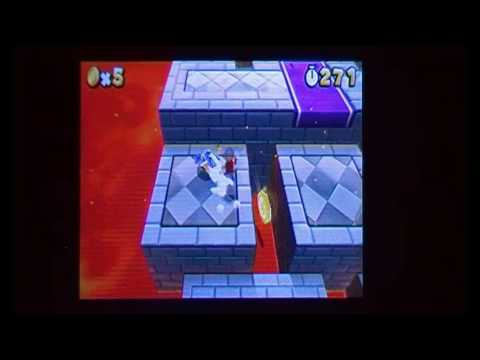 Super Mario 3D Land - W8-Schloss (Alle Sternenmünzen)