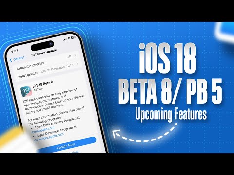 iOS 18 Beta 8 & Public Beta 6: Expected Features & Apple Event! 🎉