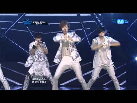 Infinite - Intro + The Chaser LIVE in 1080p on 6-21-12 - Mnet Countdown