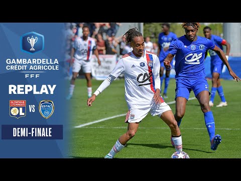 Demi-finale : Olympique Lyonnais-ESTAC Troyes U18 (3-1) en replay I Coupe Gambardella-CA 2021-2022