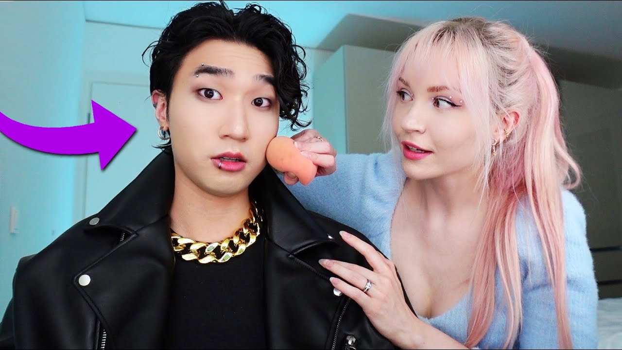 Giving My BF a BTS PROOF Inspired Makeover..