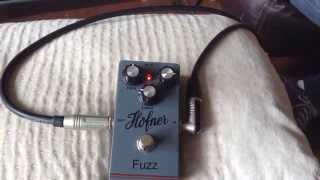 Video thumbnail for Hofner Fuzz review by Carlos A. Solari