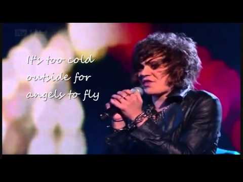 Frankie Cocozza- The A Team (lyrics)