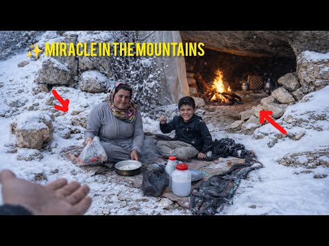 Extreme Winter Survival in Zagros Mountains | Cave Rescue Story ❄️🏔️