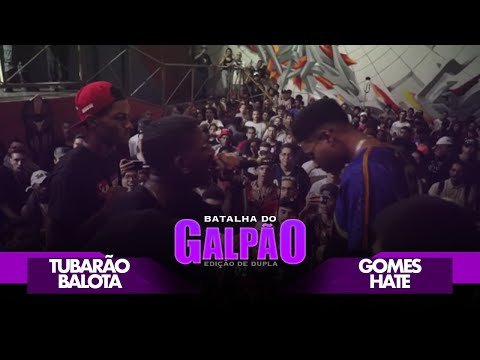 TUBARÃO (SP) e BALOTA (DF) x HATE (DF) e GOMES (DF) | Batalha de Duplas do Galpão - 1ªfase - Gyn