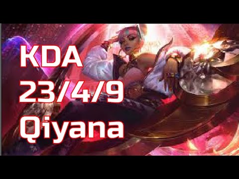 LOL  Qiyana VS Yasuo  - Mid  Lane NA Challenger V10.10