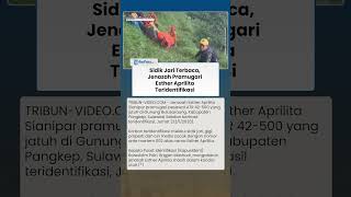 Jenazah Pramugari Esther Aprilita Teridentifikasi Berkat Sidik Jari Masih Terbaca