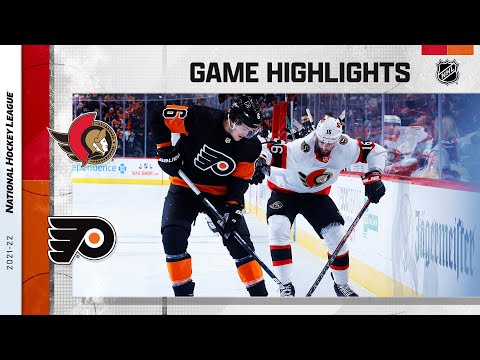 Senators @ Flyers 12/18/21 | NHL Highlights