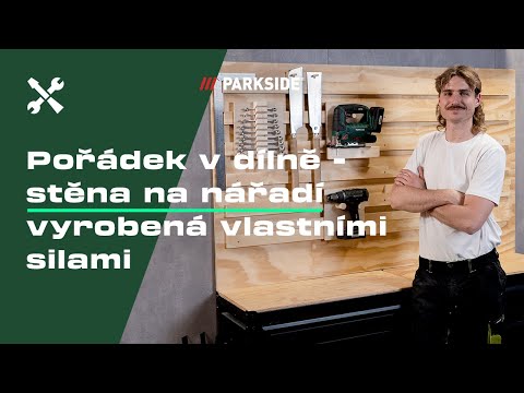 Takto si vyrobíte vlastní dílenskou stěnu! #ZvládneteTo | DIY dílenská stěna na nářadí