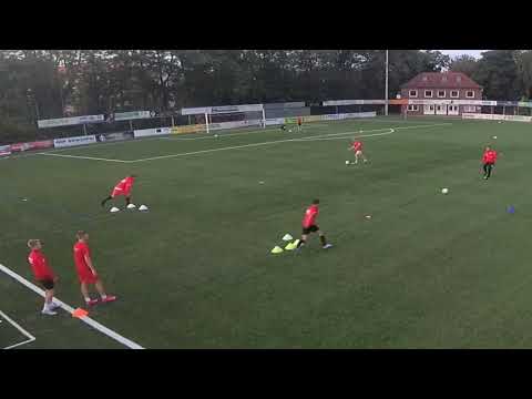Fussballtraining: Schnelligkeitstraining - 🚀 Start, ✋ Stopp und ⚽️ Pass