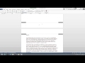Page numbers starting at a specific page in Word.