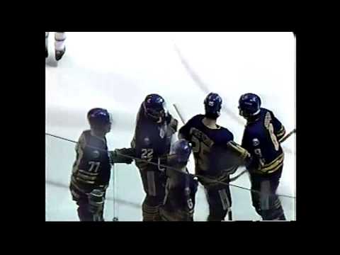 Pierre Turgeon Goal vs. Quebec 1/30/90