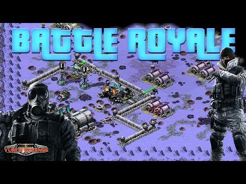 Pillboxes vs Prisms ( Command & Conquer - Yuris Revenge )