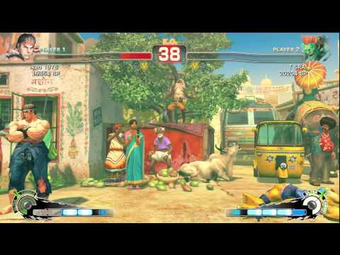 SSF4: kao 1976 [Ryu] VS T SRAI [Blanka]