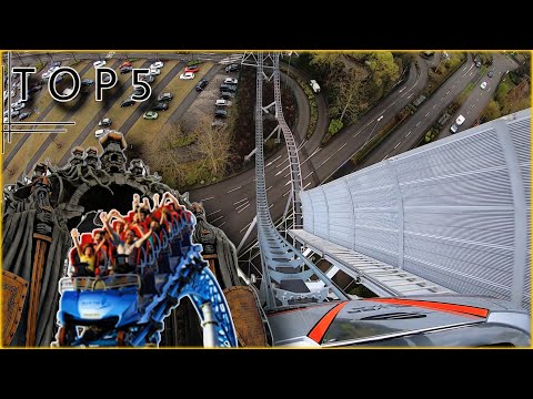The 5 BEST roller coasters at EUROPA-PARK 2022! |TopFünff|