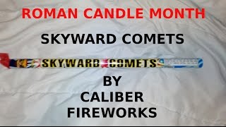 Skyward Comets Roman Candle by Caliber Fireworks