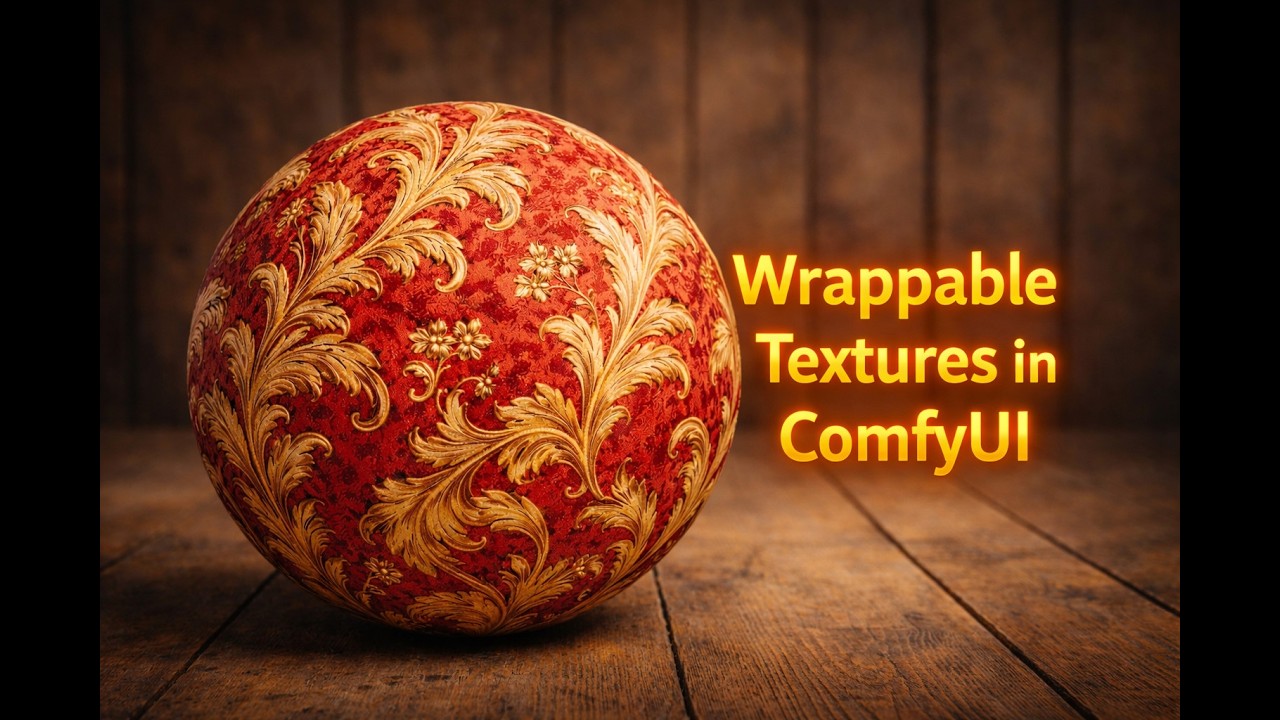 Making Seamless Textures in ComfyUI