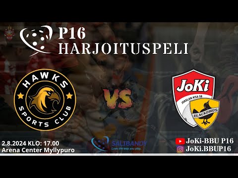 Harjoituspeli P16 Hawks - JoKi/BBU 2.8.2024