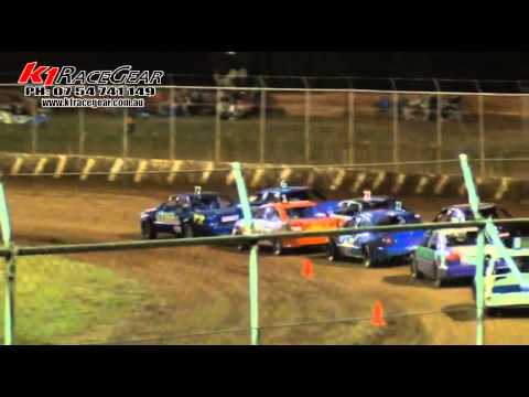 Modified Production - Heat 8 - South West Allstars Series (Round 05) - Kingaroy Speedway - 03.03.12