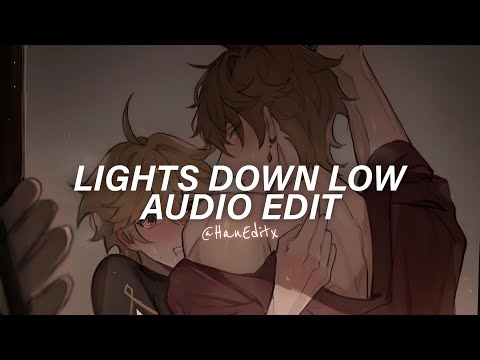 Lights Down Low (Slowed) - Bei Maejor Ft. Waka Flocka Flame [Edit Audio]