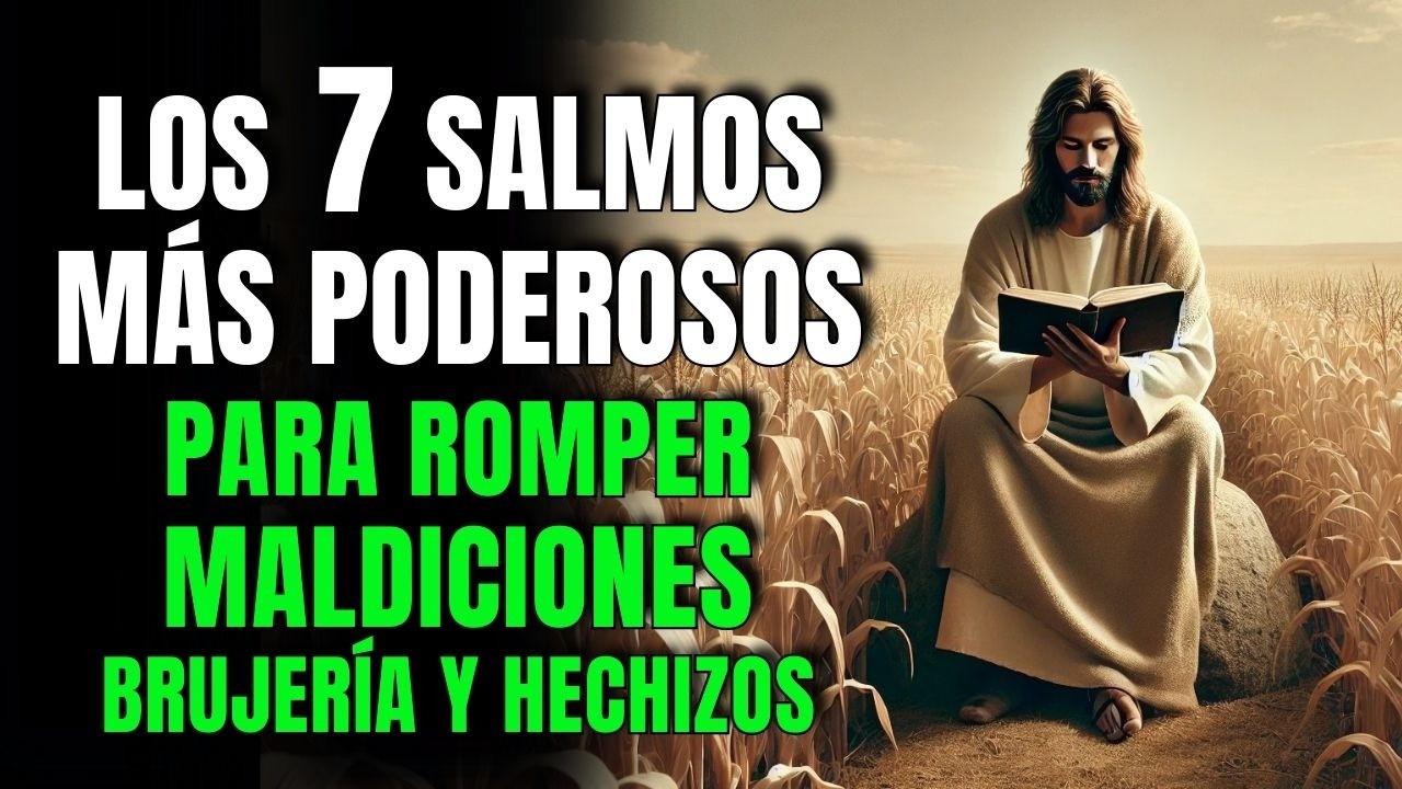 7 Salmos Infalibles para Romper Maldiciones y Protegerte del Mal