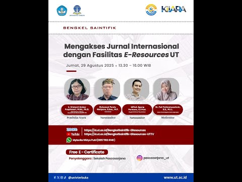 Mengakses Jurnal Internasional dengan Fasilitas E-Resources UT