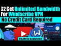 How To Get Unlimited Bandwidth For Windscribe VPN | No Credit Card Required | 2024