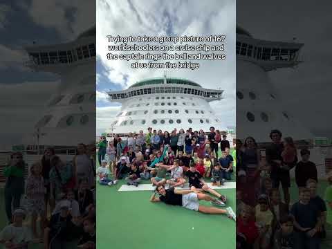 Thumbnail for The coolest captain ever, Captain Joe on Voyager of the Seas! New here?👇 We are on a mission to