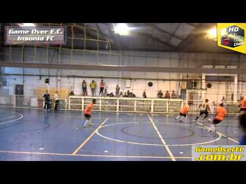 Game Over E.C. X Insonia FC - Oitavas de Finais - Torneio Natal Sem Fome 2013