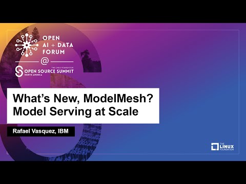 What's New, ModelMesh? Model Serving at Scale - Rafael Vasquez, IBM