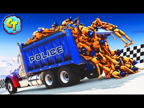 ✅ High speed freaky jumps #100 ✅ Beamng.Drive