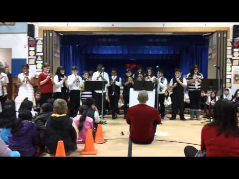 Jingle Bells, Recorder Ensemble, 4th and 5th Grade