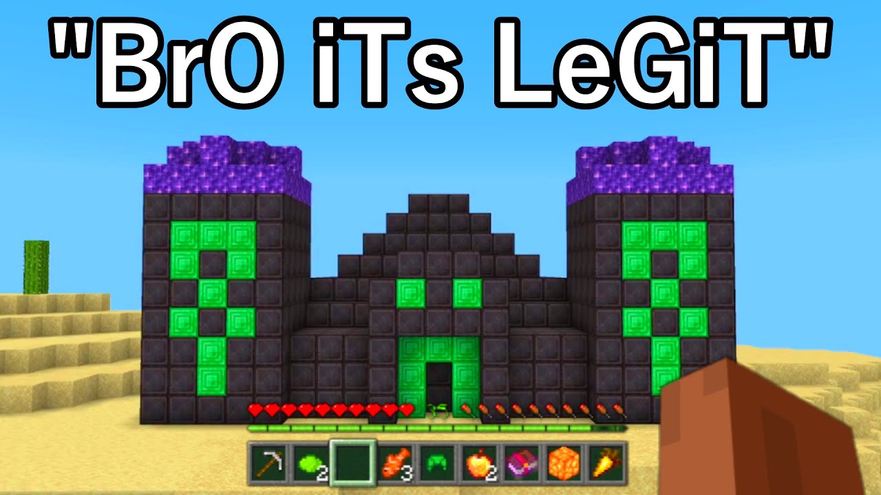 I Found The FUNNIEST Fake Minecraft Speedruns