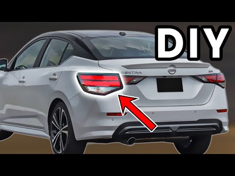 DIY 2020-2025 Nissan Sentra Tail Light Replacement | How To Replace Nissan Sentra Tail Lights