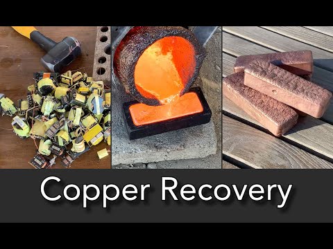 Fast Copper Recovery: AC Step Down Transformers from Desktop Computers