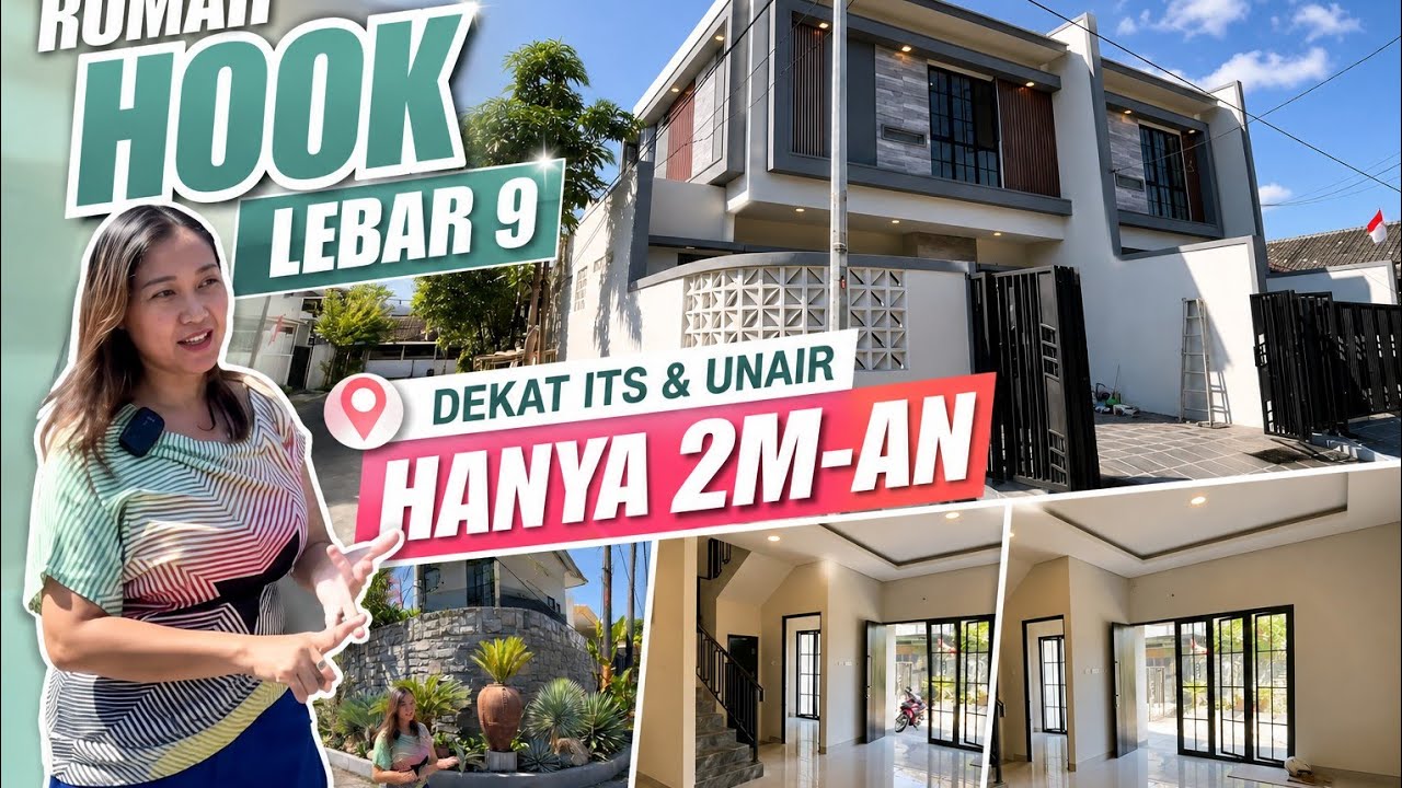 Corner House Near Unair, ITS, Galaxy Mall in Sutorejo