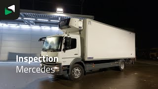 Chladiarensk&eacute; auto Mercedes-Benz Atego 1624 4X2 Damaged box Carrier Supra 1250 1500kg Ladebordwan | Obraz 4 - Autoline