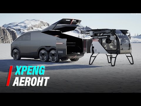 Xpeng AeroHT Is A Minivan Mothership That Packs A Two Passenger Drone